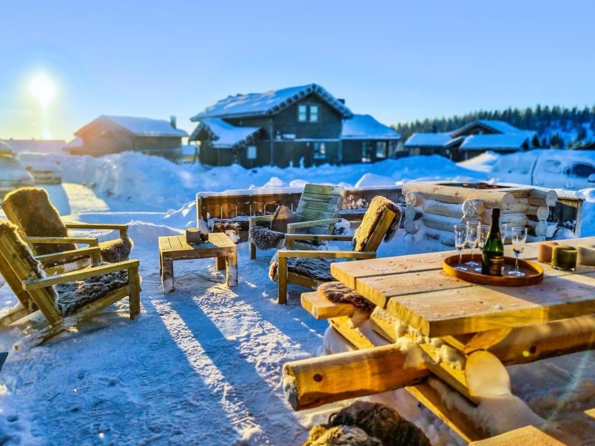 Lyxig Stuga Pa Branaesberget Syssleback Экстерьер фото